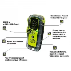 Meilleure affaire ⌛ Furuno ACR Balise Et Feu De Détresse Balise De Détresse ACR Resqlink 400 PLB ✨ -VOYAGE LES INDISPENSABLES Soldes Boutique balise de detresse acr resqlink 400 plb 2