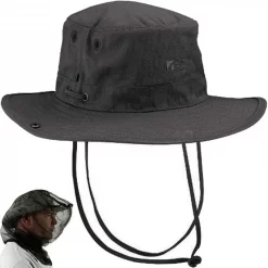 Coupon 🔥 Textile Chapeau Avec Moustiquaire Trekmates Bush Hat Marron ✔️