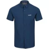 Meilleure vente 🎉 Textile Chemise Manches Courtes Regatta Kioga II Bleue 🧨 -VOYAGE LES INDISPENSABLES Soldes Boutique chemise manches courtes regatta kioga ii bleue