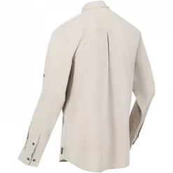 Bon marché 🥰 Textile Chemise Regatta Highton 👕 Shirt Sable 🎁 -VOYAGE LES INDISPENSABLES Soldes Boutique chemise regatta highton shirt sable 2