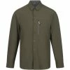 Bon marché 👍 Textile Chemise Regatta Highton 👕 Shirt Vert Kaki 😍 -VOYAGE LES INDISPENSABLES Soldes Boutique chemise regatta highton shirt vert kaki