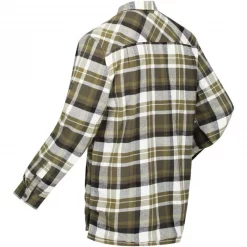 Bon marché ⌛ Textile Chemise Regatta Thamos Vert Kaki 🤩 -VOYAGE LES INDISPENSABLES Soldes Boutique chemise regatta thamos vert kaki 2