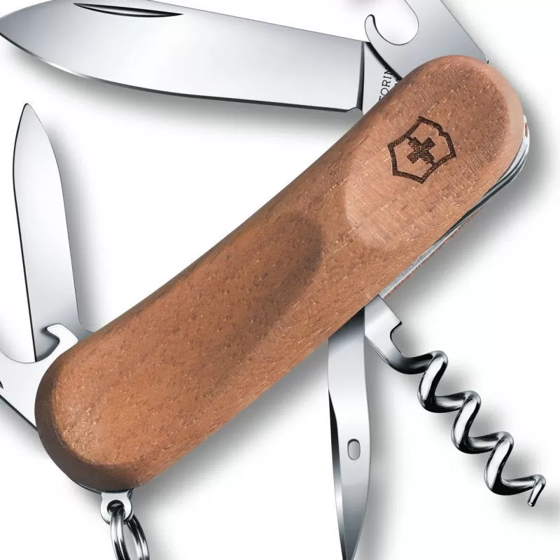 Vente flash 😀 Couteau Suisse Victorinox EvoWood 10 🔔 4 Vente flash 😀 Couteau Suisse Victorinox EvoWood 10 🔔 – Image 2