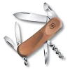 Vente flash 😀 Couteau Suisse Victorinox EvoWood 10 🔔 -VOYAGE LES INDISPENSABLES Soldes Boutique couteau suisse victorinox evowood 10