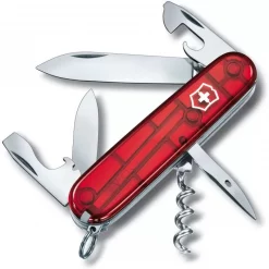 Grosses soldes ⭐ Couteau Suisse Victorinox Spartan Rouge Translucide 🎉
