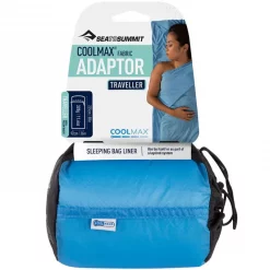 Le moins cher ⌛ Sac à Viande Drap De Couchage Sea To Summit Adaptor Coolmax Droit 🥰