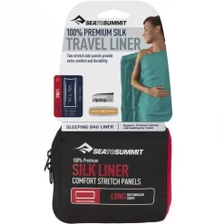 Budget 🔔 Sac à Viande Drap De Couchage Sea To Summit Soie Silk Stretch Long Droit ⌛