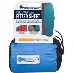 Nouveau 🔔 Sac à Viande Housse De Matelas Sea To Summit Coolmax Fifted Sheet Regular 😀