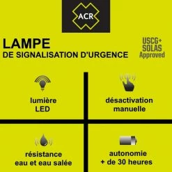 Meilleure vente 🧨 Furuno ACR Balise Et Feu De Détresse Lampe De Signalisation D’urgence LED ACR C-Light ✔️ -VOYAGE LES INDISPENSABLES Soldes Boutique lampe de signalisation durgence led acr c light 2