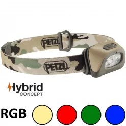 Le moins cher 🤩 Lampe Frontale Petzl Tactikka + RGB Hybrid Camouflage ❤️