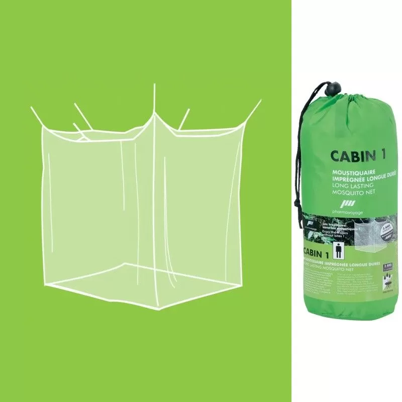 Coupon ⭐ Moustiquaire Imprégnée Pharmavoyage Cabin 1 🔥 3 Coupon ⭐ Moustiquaire Imprégnée Pharmavoyage Cabin 1 🔥