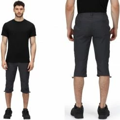 VOYAGE LES INDISPENSABLES Soldes -VOYAGE LES INDISPENSABLES Soldes Boutique pantacourt regatta highton capri gris 1