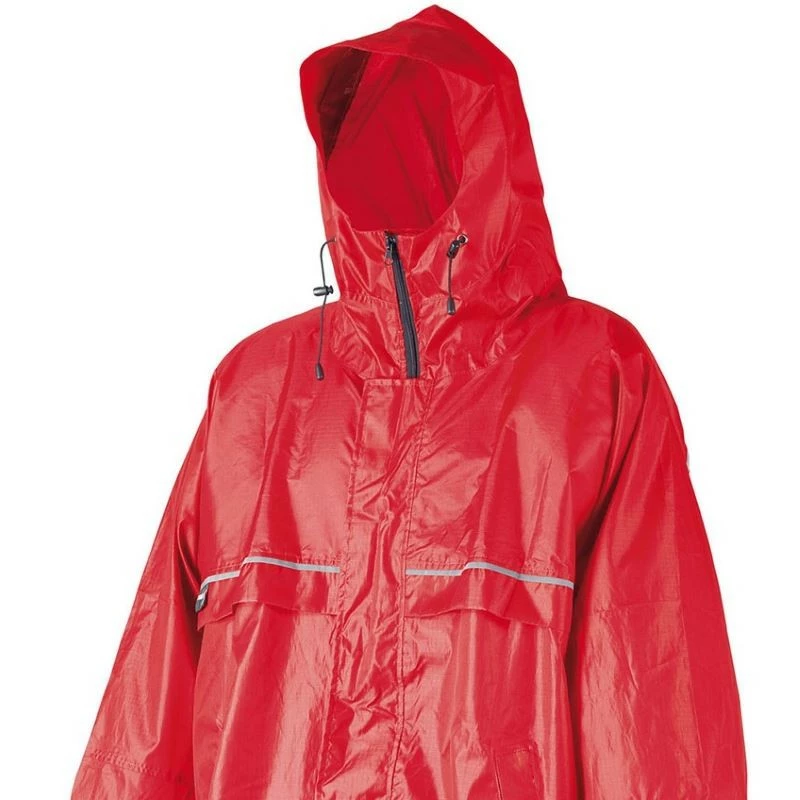 Sortie 🌟 Textile Poncho Camp Cagoule Front Zip Rouge Taille S/M 👍 4 Sortie 🌟 Textile Poncho Camp Cagoule Front Zip Rouge Taille S/M 👍 – Image 2
