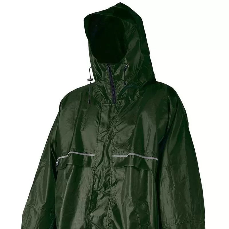 Meilleur prix 💯 Textile Poncho Camp Cagoule Front Zip Vert Taille S/M 🛒 4 Meilleur prix 💯 Textile Poncho Camp Cagoule Front Zip Vert Taille S/M 🛒 – Image 2