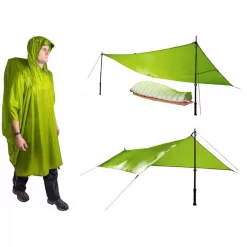 Le moins cher 🔥 Textile Poncho Tarp Sea To Summit Ultra-Sil Nano Vert 🧨
