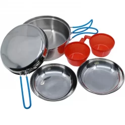 Meilleure affaire 😀 Popote Et Gamelle Popote Inox CAO Évasion 2 Personnes ✨