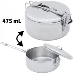 Remise ❤️ Popote Et Gamelle Popote Inox MSR Alpine Stowaway 475 Ml 🎉