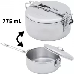 Vente flash 🌟 Popote Et Gamelle Popote Inox MSR Alpine Stowaway 775 ML 👏