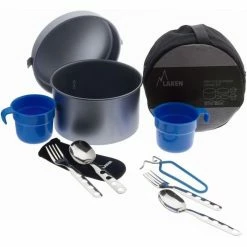 Sortie 😀 Popote Et Gamelle Popote Alu Anti-adhésive Laken 2 Personnes 🎉