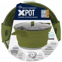 Meilleure affaire 😉 Popote Et Gamelle Popote Pliable Sea To Summit XPOT 2.8L Olive 🔔 -VOYAGE LES INDISPENSABLES Soldes Boutique popote pliable sea to summit xpot 28l olive 2