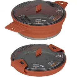 Nouveau 😍 Popote Et Gamelle Popote Pliable Sea To Summit XPOT 1.4L Orange 👍