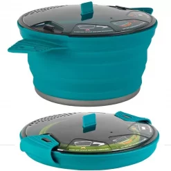 Grosses soldes 💯 Popote Et Gamelle Popote Pliable Sea To Summit XPOT 2.8L Turquoise ⌛