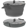 Meilleure affaire 👏 Popote Et Gamelle Popote Pliable Sea To Summit XPOT 2.8L Grise ✔️ -VOYAGE LES INDISPENSABLES Soldes Boutique popote pliable xpot sea to summit grise