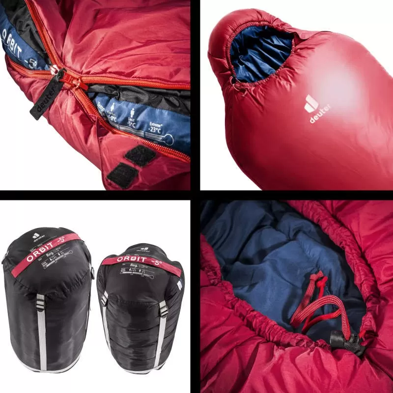 Le moins cher 😉 Sac De Couchage Deuter Orbit -5°C Reg 👏 4 Le moins cher 😉 Sac De Couchage Deuter Orbit -5°C Reg 👏 – Image 2