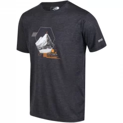 De gros ❤️ Textile T-shirt Regatta Fingal VI Noir 🧨 -VOYAGE LES INDISPENSABLES Soldes Boutique t shirt regatta fingal vi noir 2