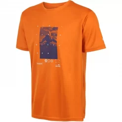Meilleur prix 😀 Textile T-shirt Regatta Fingal VI Orange ✔️ -VOYAGE LES INDISPENSABLES Soldes Boutique t shirt regatta fingal vi orange 2
